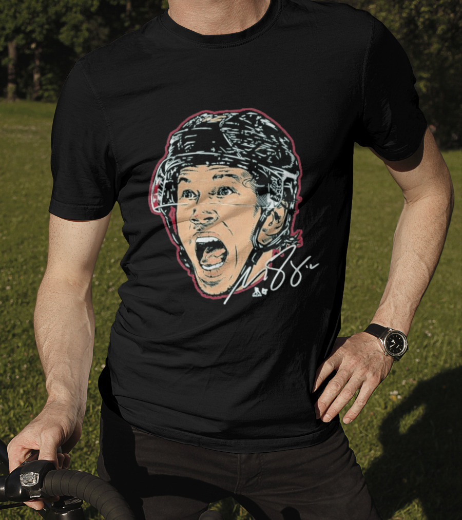 Matt Boldy 12 Swag Head Hockey Player Autograph T-Shirt