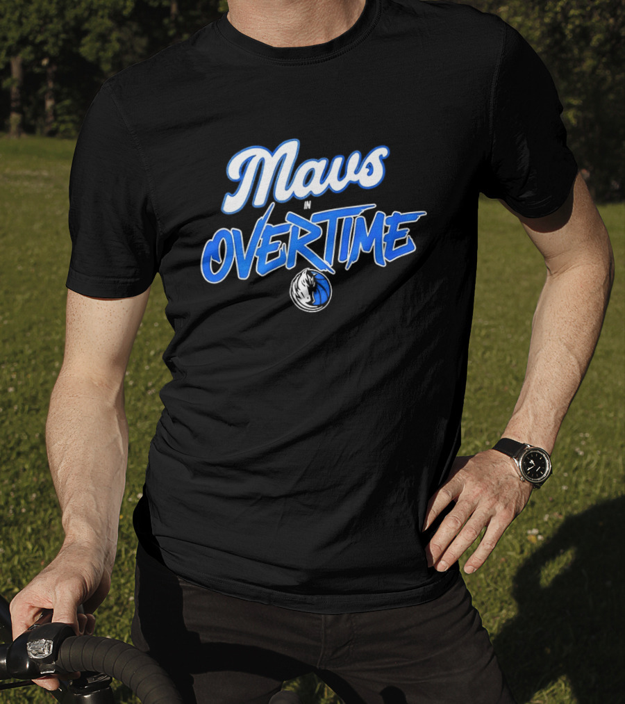 Mavs Overtime Dallas Mavericks Basketball Event T-Shirt