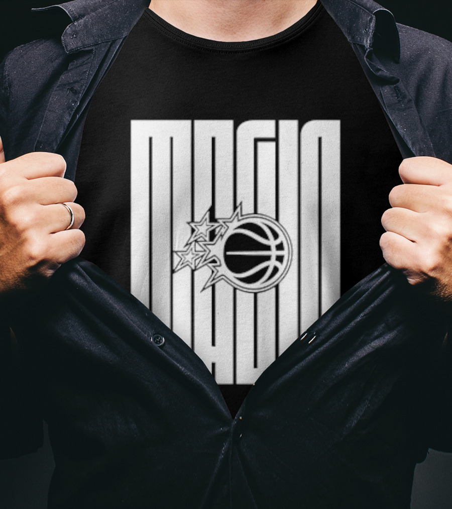 Orlando Magic Basketball Team Logo NBA Merchandise T-Shirt