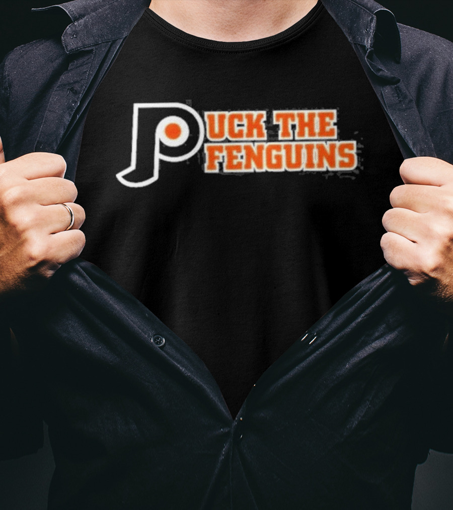 Puck The Penguins Philadelphia Flyers Ice Hockey 2026 T-Shirt