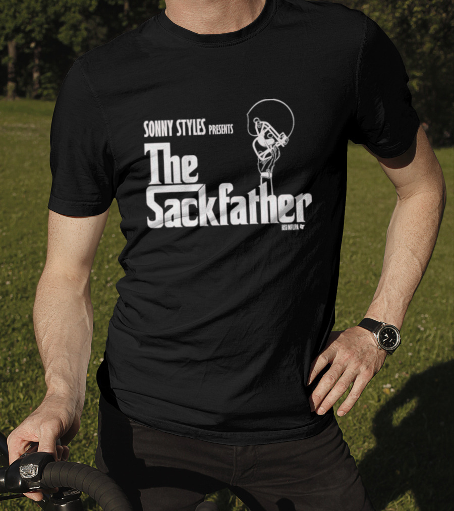Sonny Styles Presents The Sackfather Helmet T-Shirt