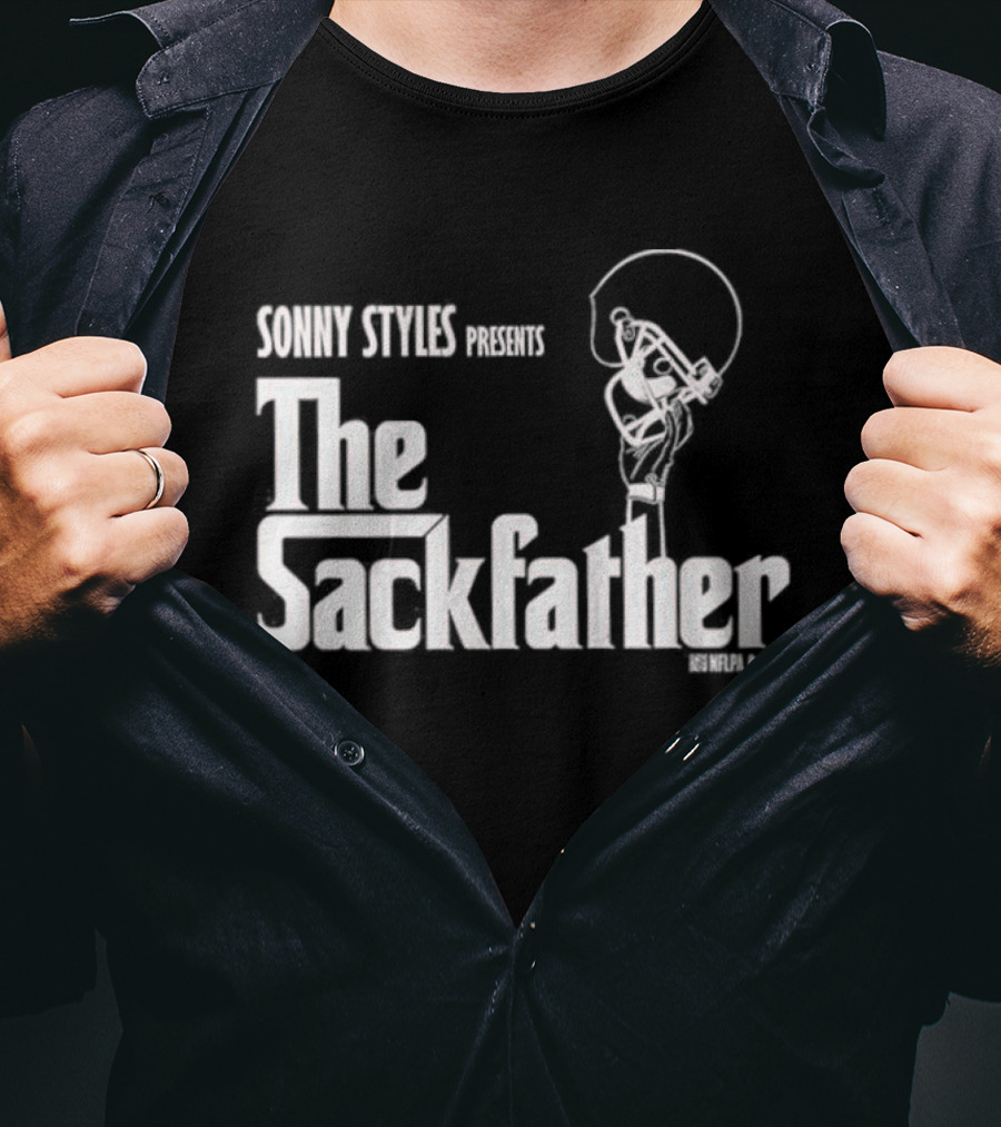 Sonny Styles Presents The Sackfather Helmet T-Shirt