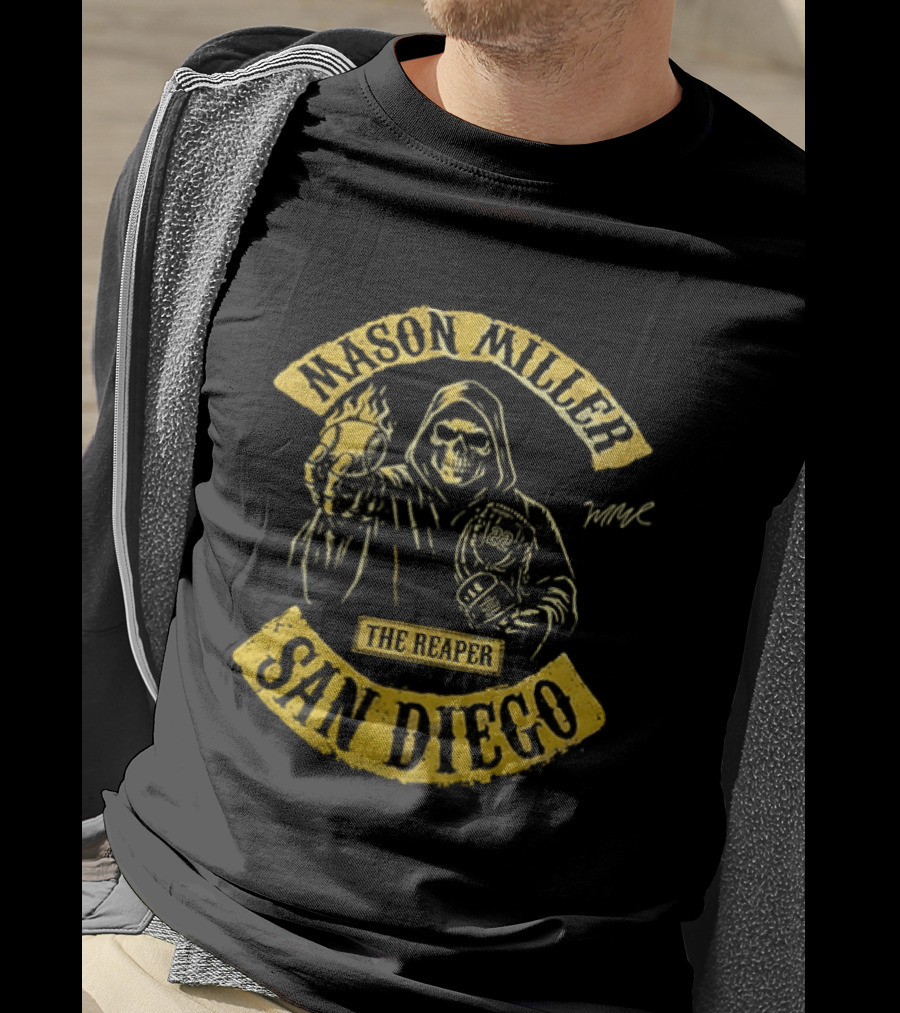 Mason Miller The Reaper San Diego Padres T-Shirt