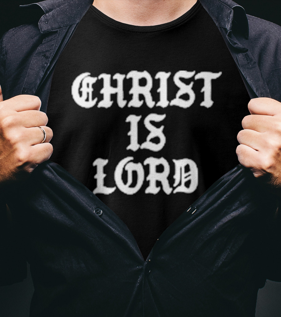 Valley Operations Group Christ Is Lord Faith T-Shirt