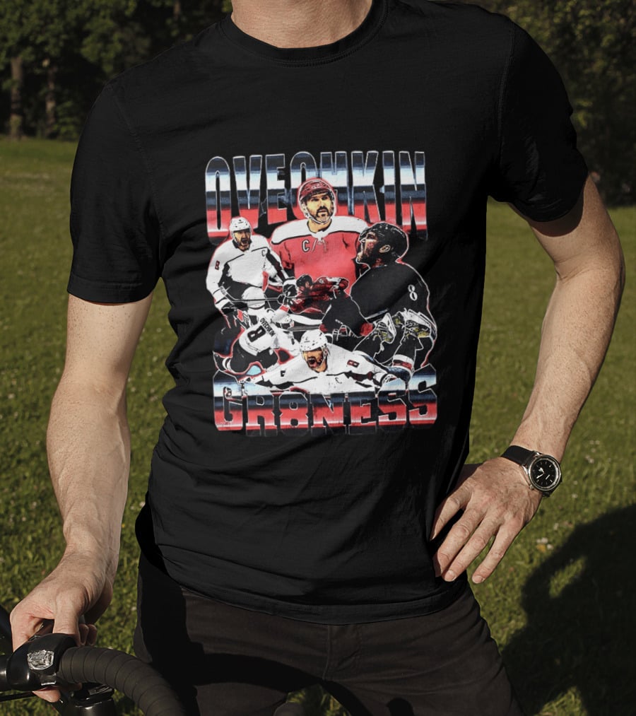 Ovechkin Greatness Washington Capitals Hockey C Captain Number 8 T-Shirt