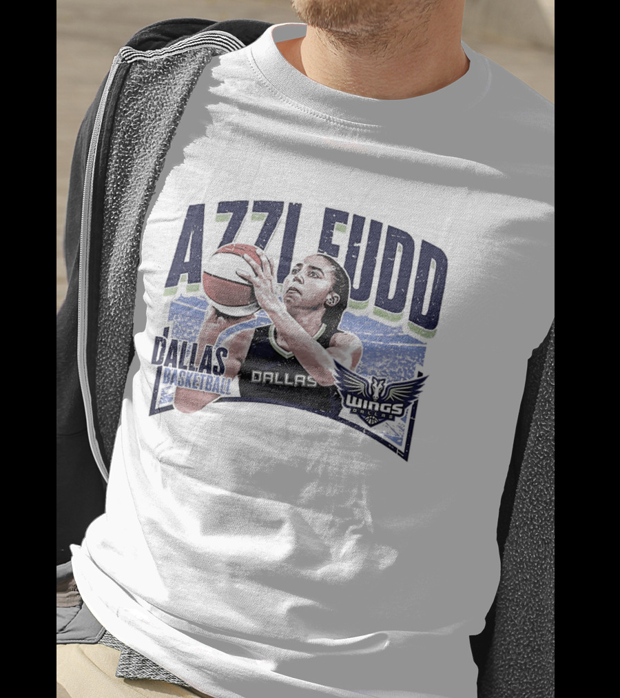 Azzi Fudd Dallas Wings Basketball WNBA T-Shirt