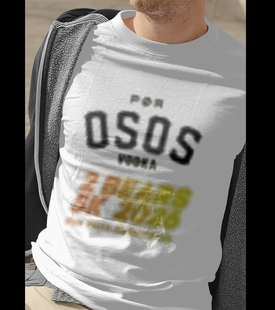 Por Osos Vodka 2 Bears 5K 2026 Event T-Shirt