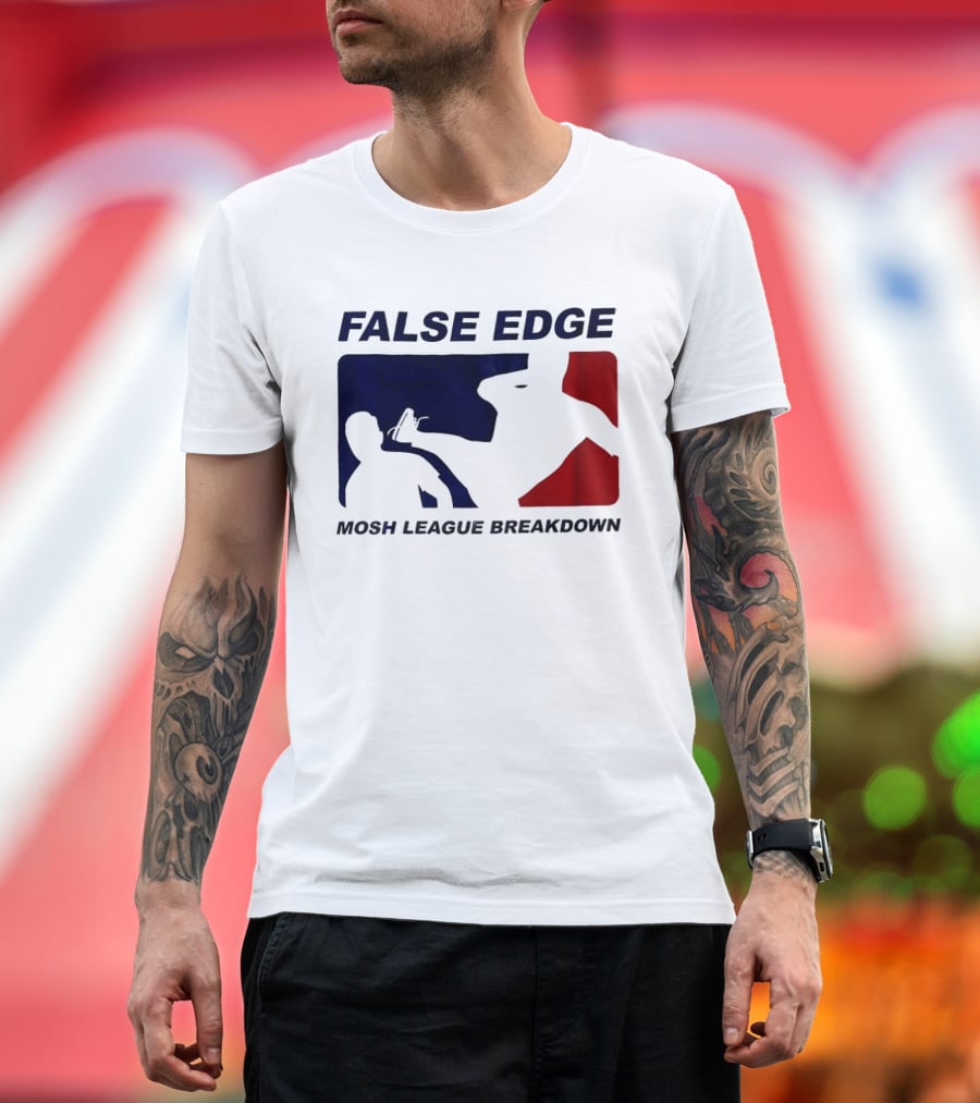 False Edge Mosh League Breakdown Silhouette Action T-Shirt