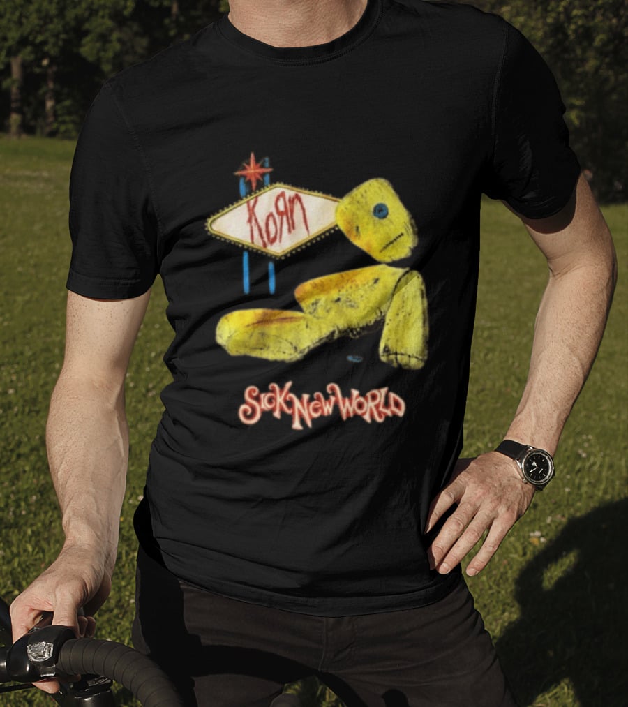 Korn Sick New World 2026 Las Vegas Voodoo Doll April 25 Event T-Shirt
