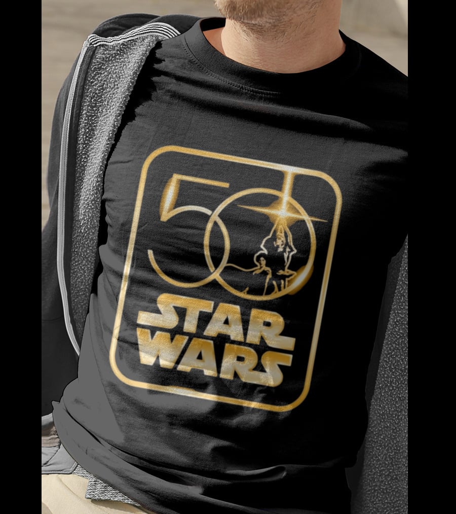 Star Wars 50th Anniversary Golden Celebration T-Shirt