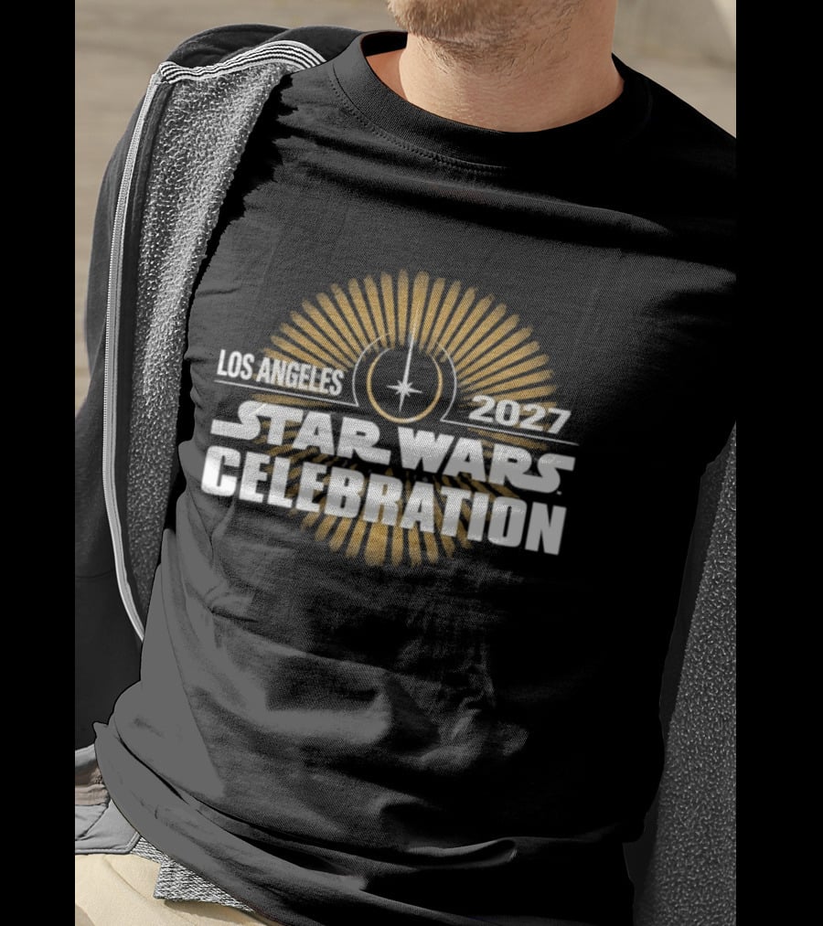 Los Angeles 2027 Star Wars Celebration Sunburst T-Shirt