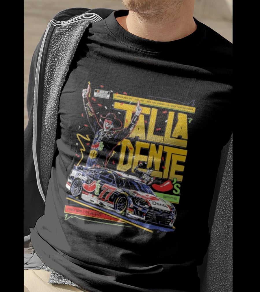 Carson Hocevar Talla Dente First Win Talladega Superspeedway 77 April 2026 T-Shirt