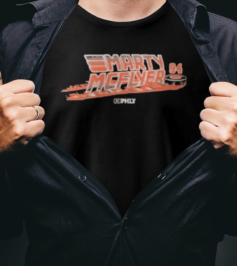 Marty McFlyer 94 Allcity Network Phly McFly T-Shirt