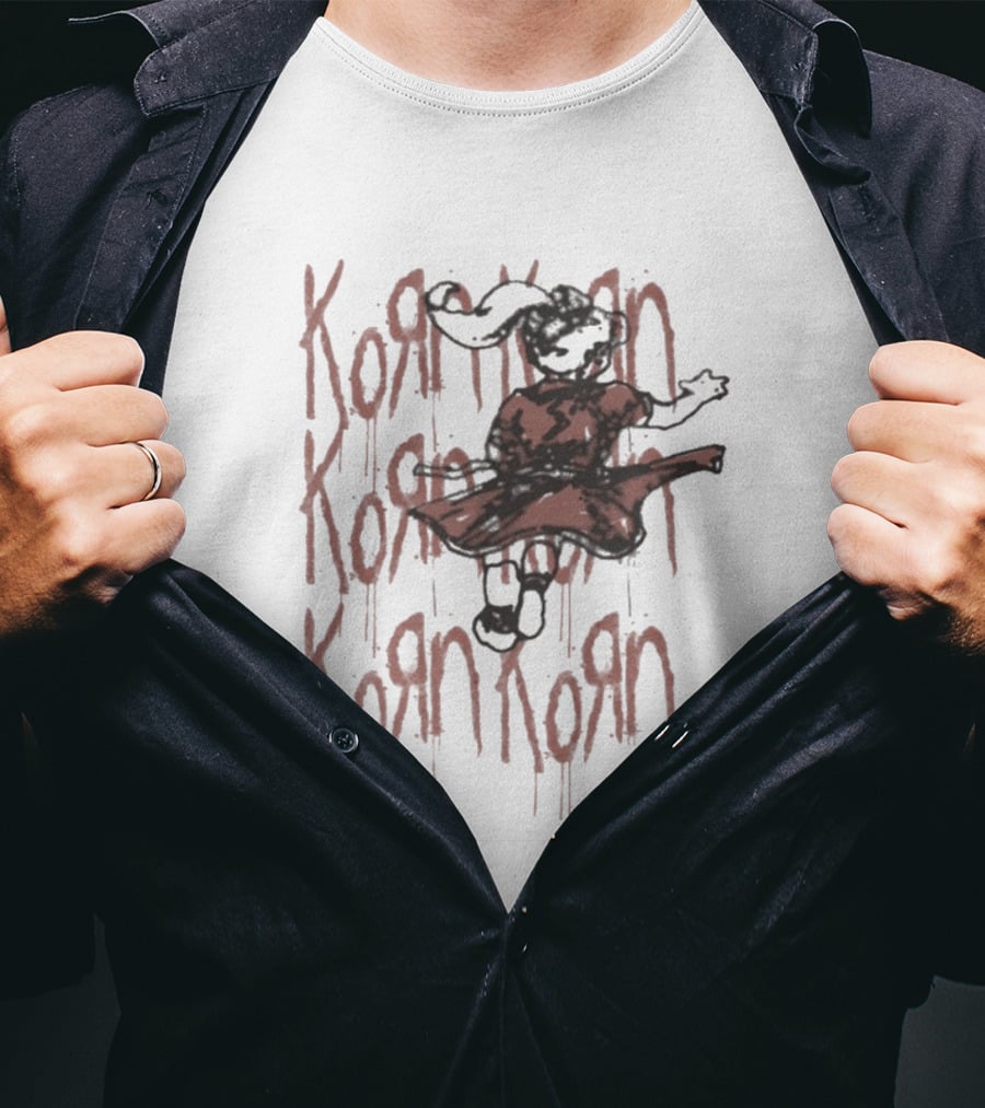 Korn Follow The Leader Drip T-Shirt