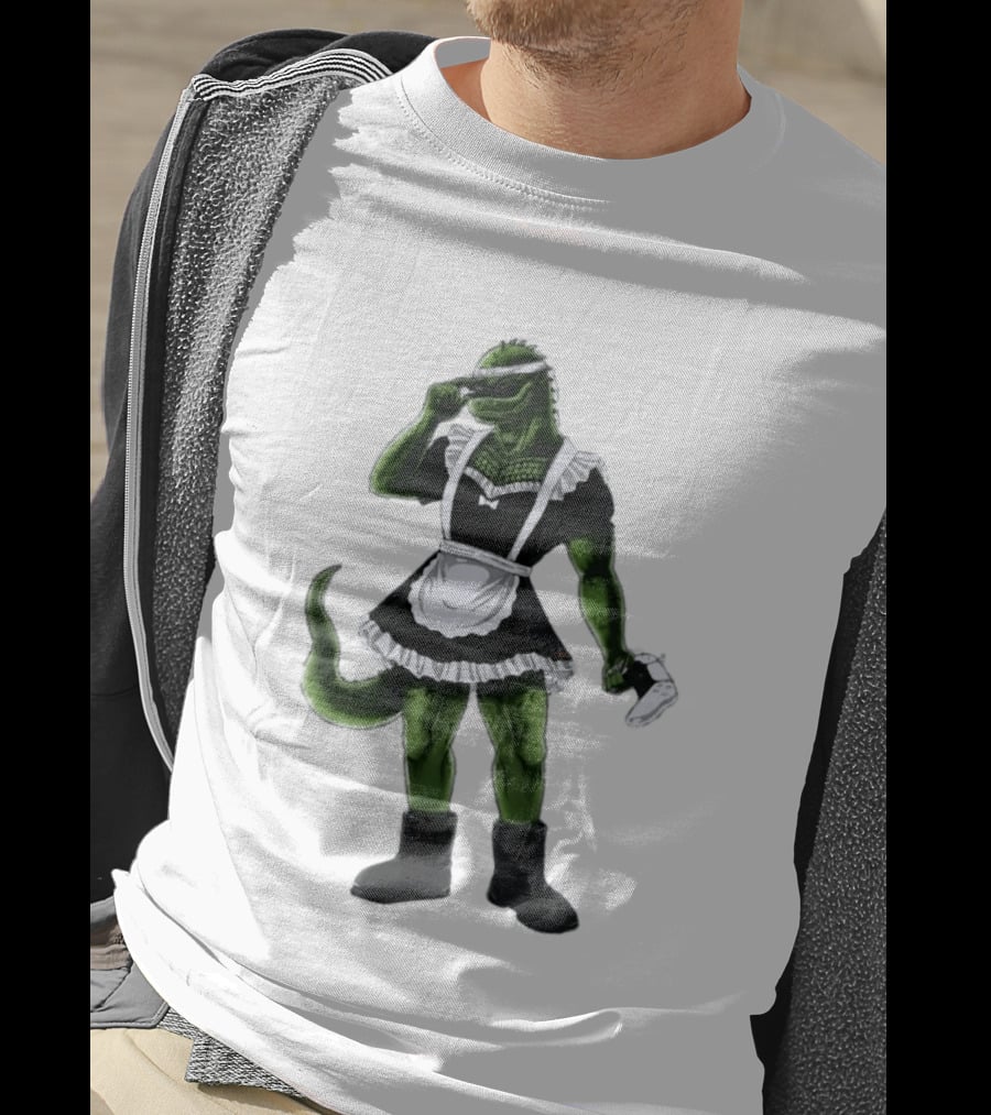 King Kreas Lizard Maid Cosplay Unique Fantasy T-Shirt