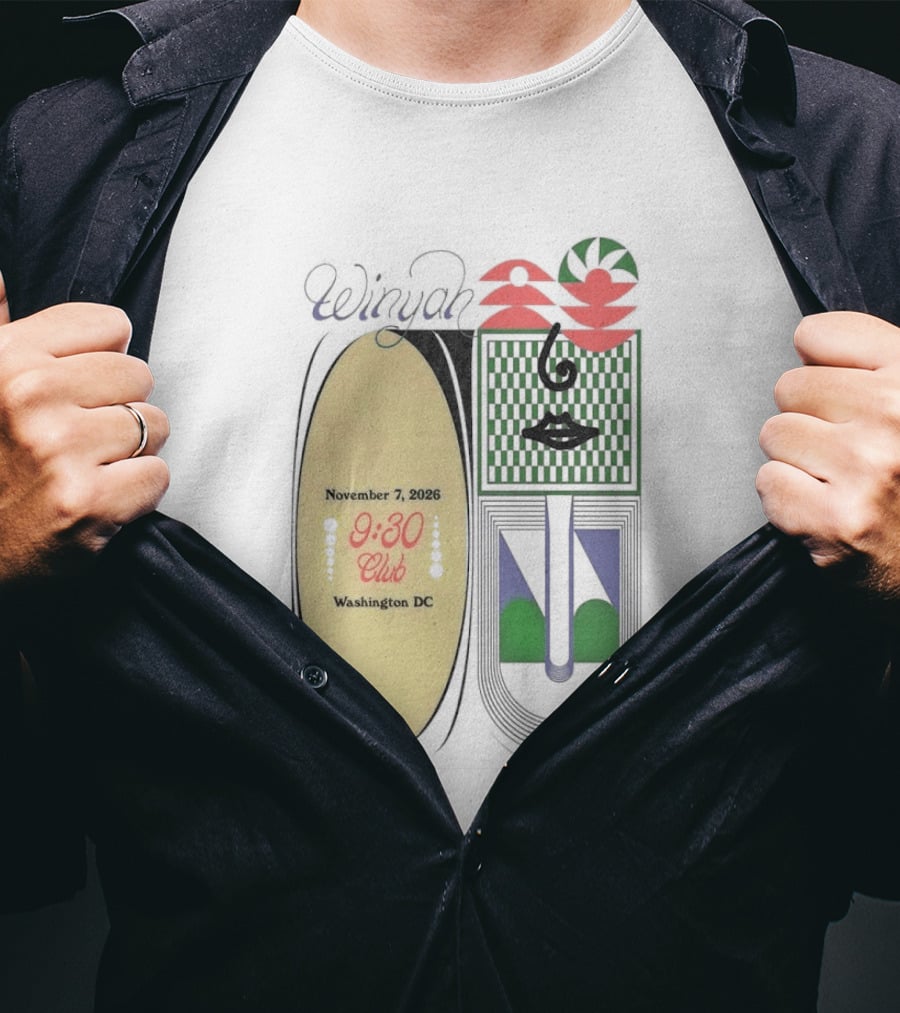 Winyah November 7 2026 9 30 Club Washington DC T-Shirt