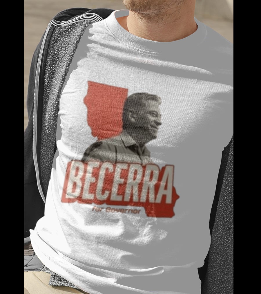 Becerra For Governor Xavier Becerra Election Photo T-Shirt