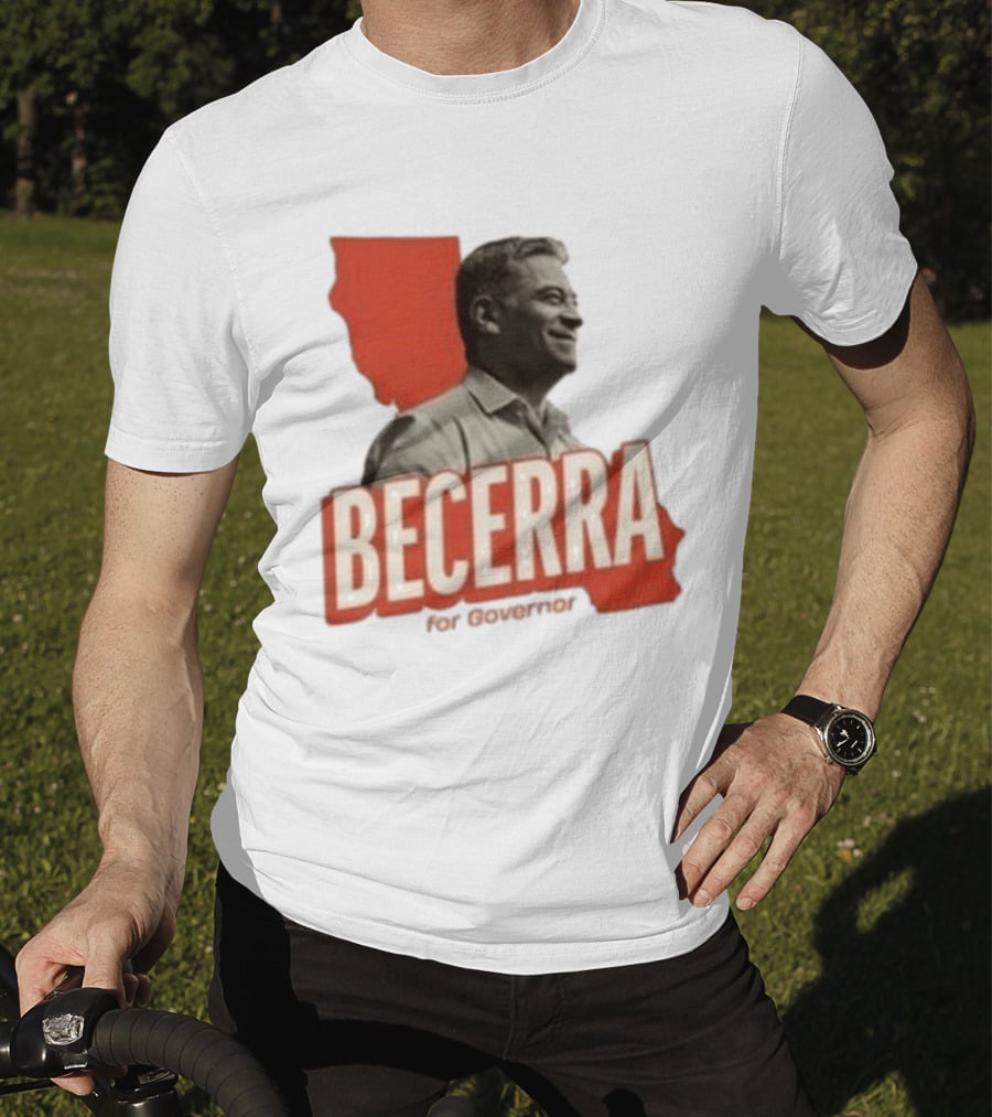 Becerra For Governor Xavier Becerra Election Photo T-Shirt