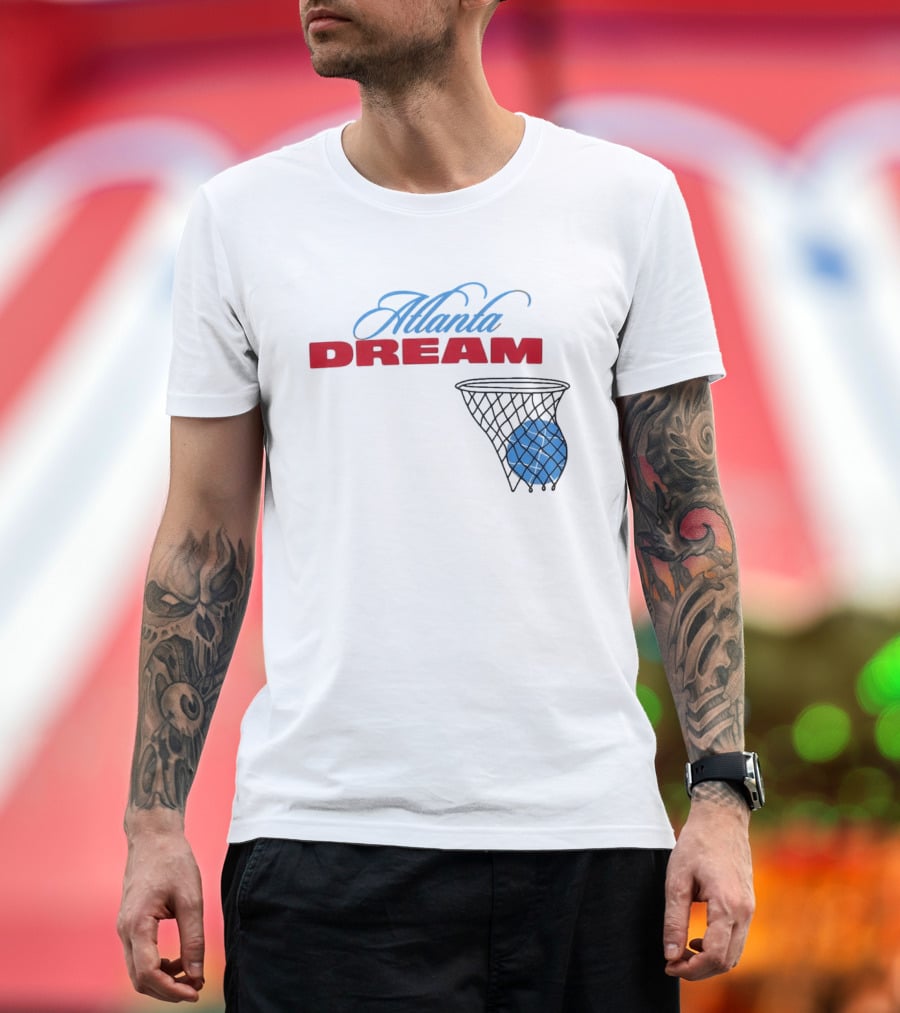Atlanta Dream Basketball Net T-Shirt