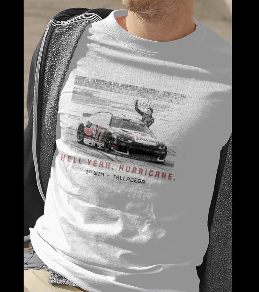 Carson Hocevar Hell Yeah Hurricane Talladega Win Number 42 Racing T-Shirt