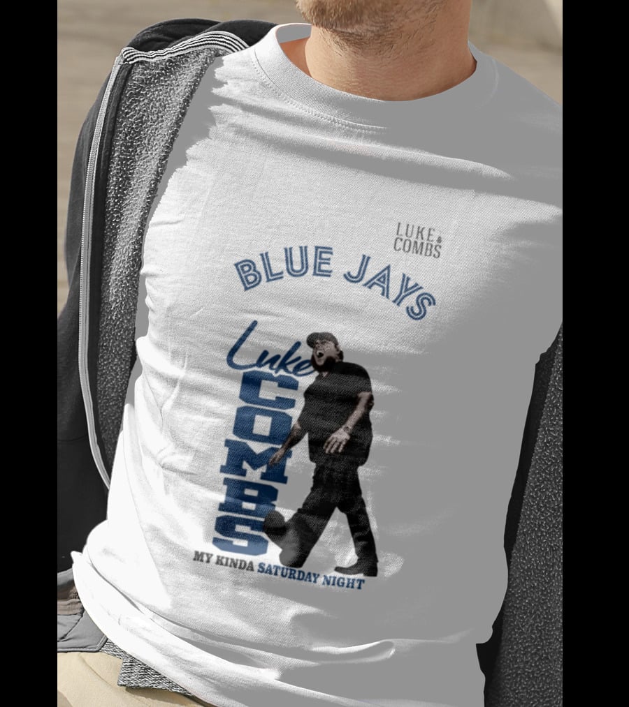 Blue Jays Luke Combs Saturday Night Toronto 2026 Tour Concert T-Shirt