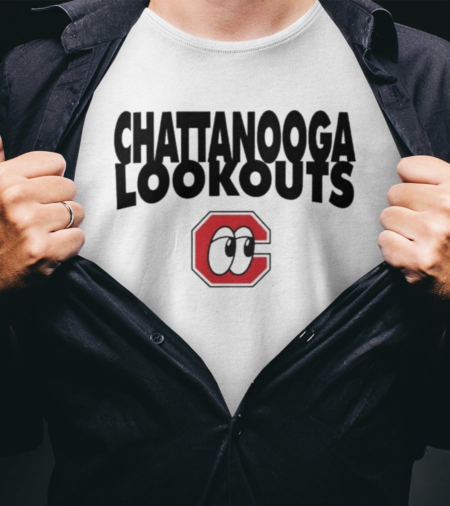 Chattanooga Lookouts Vintage Weathered Ring Spun Baseball T-Shirt