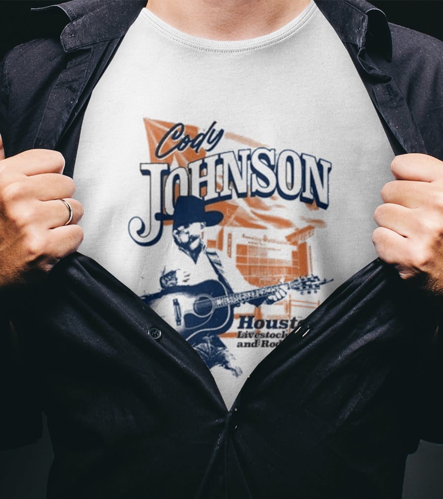 Cody Johnson Houston Livestock Show Rodeo March 2022 Cowboy T-Shirt