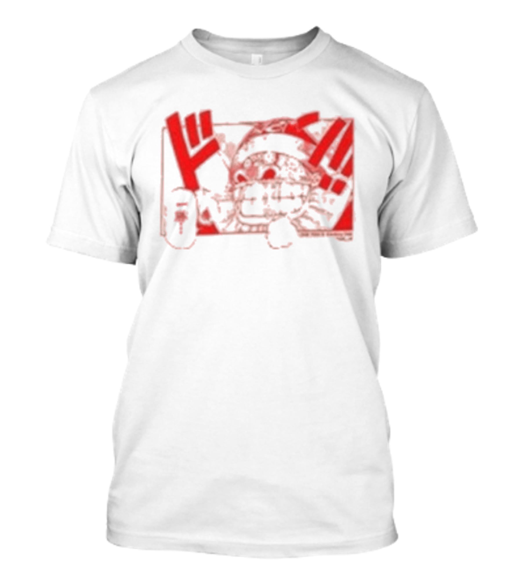 Shonen Jump One Piece Giants Story Luffy Iwara Kaizoku Anime Manga T-Shirt