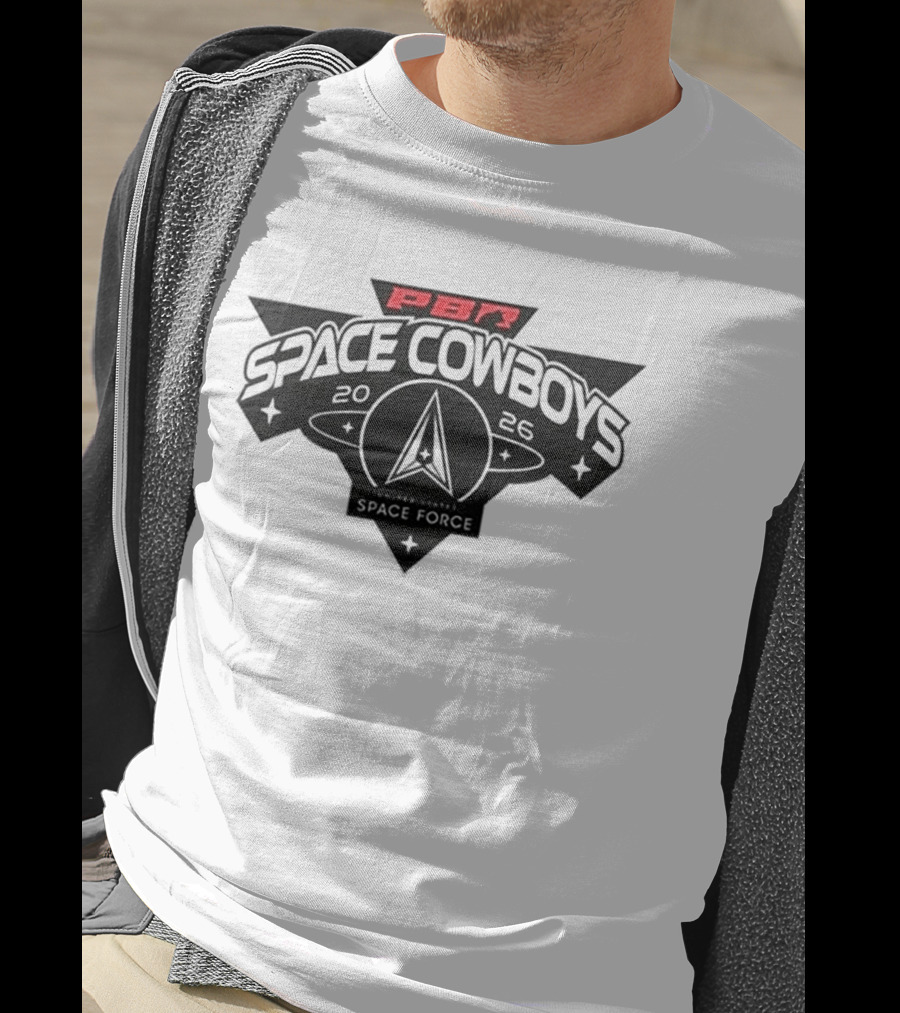 Tim McGraw Air Force Falcons PBR 2026 Space Cowboys T-Shirt