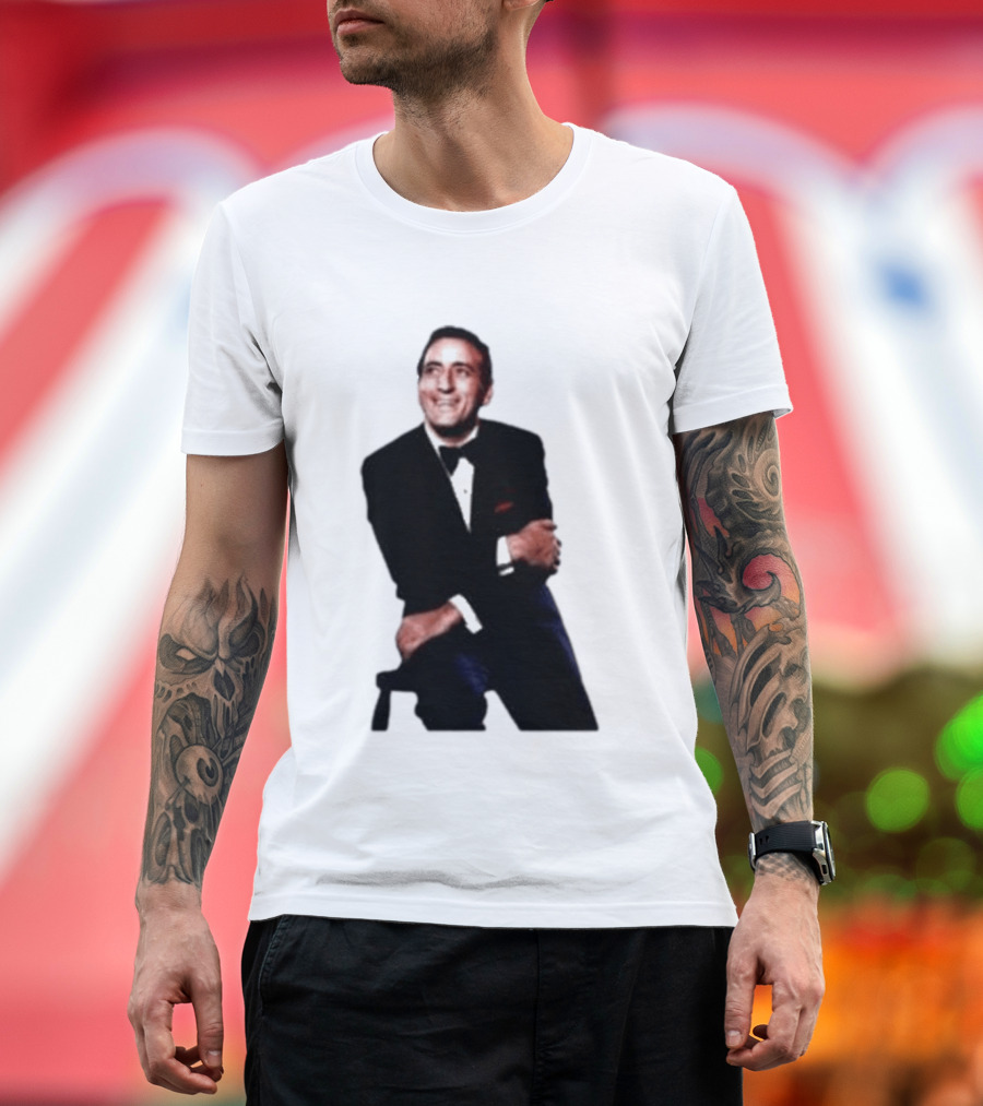 Tony Bennett The Way You Look Sitting Pose T-Shirt