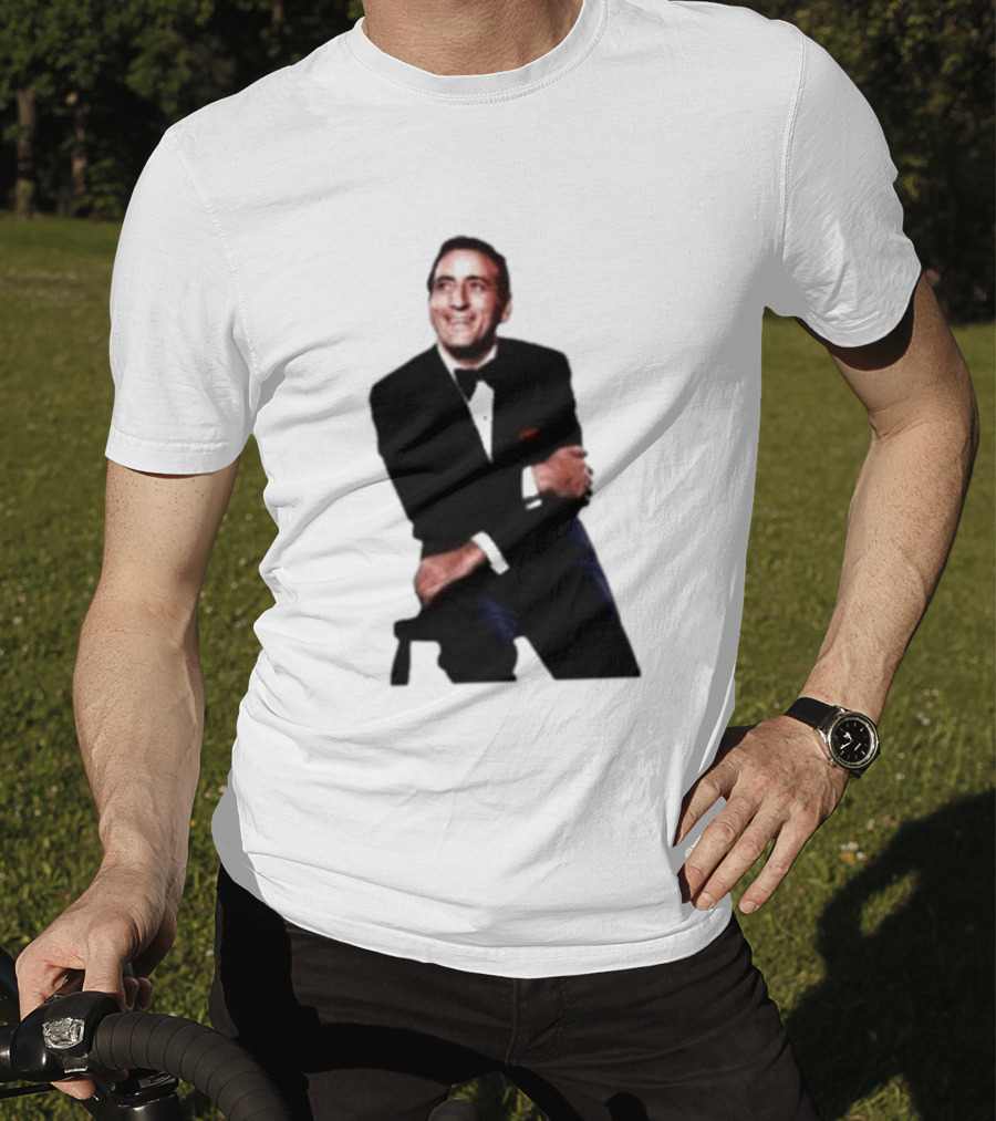 Tony Bennett The Way You Look Sitting Pose T-Shirt