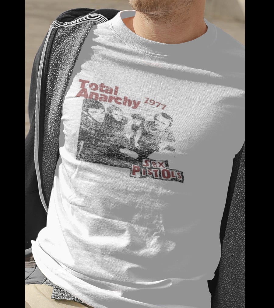 Total Anarchy 1977 Sex Pistols T-Shirt