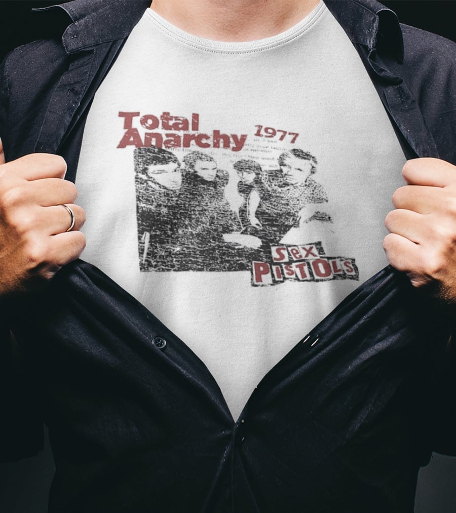 Total Anarchy 1977 Sex Pistols T-Shirt