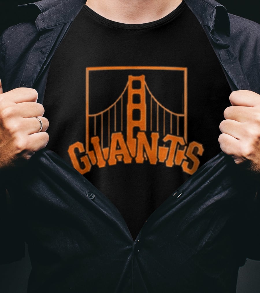 2026 Giants Mini Cooler Cup Golden Gate Bridge T-Shirt