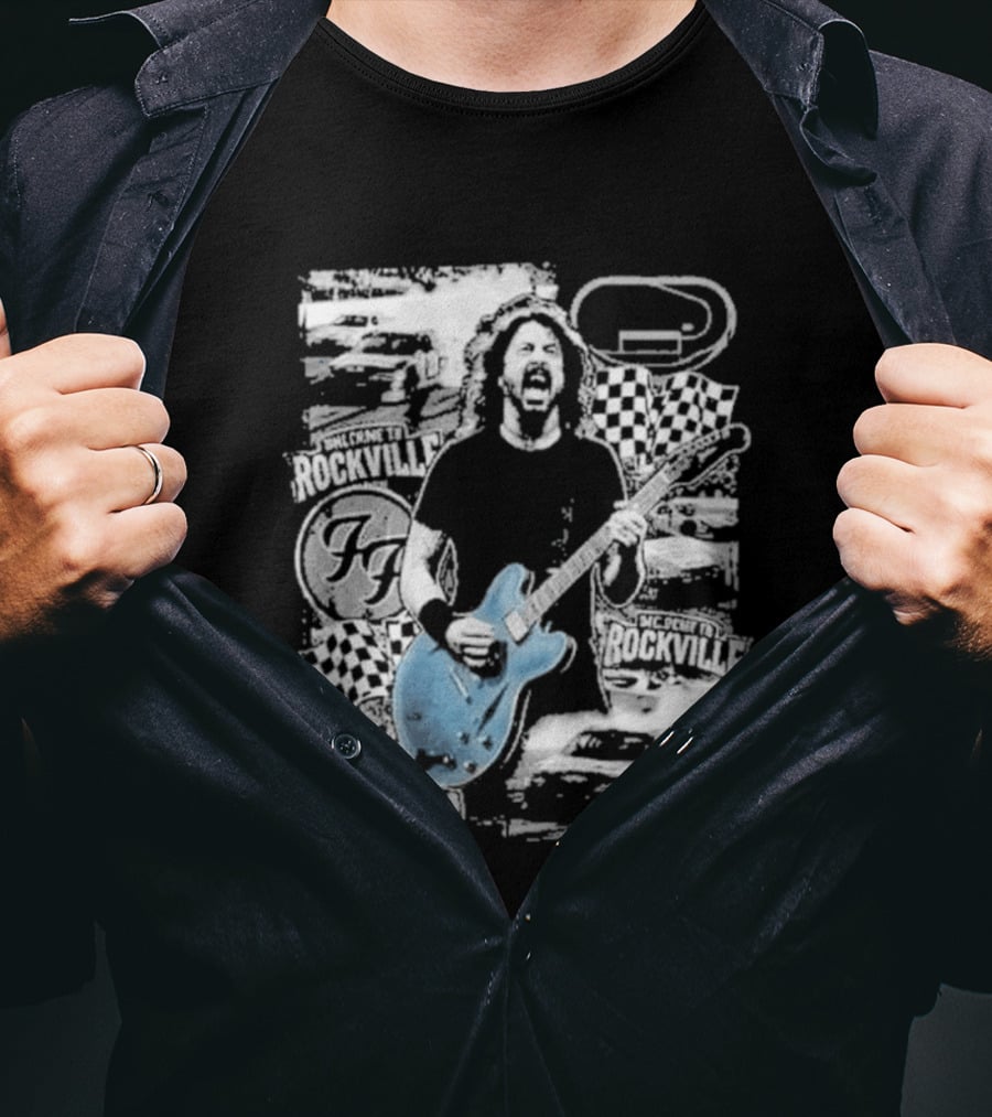 Foo Fighters Welcome To Rockville 2026 May 8 Daytona International Speedway NASCAR Daytona 500 T-Shirt