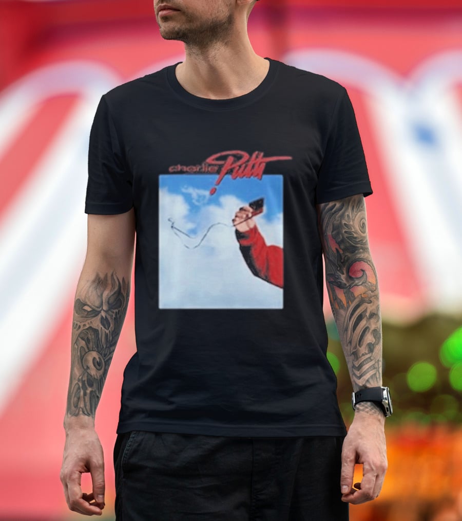 Charlie Puth Whatever's Clever 2026 Tour Red Sweater And Sky Scene T-Shirt