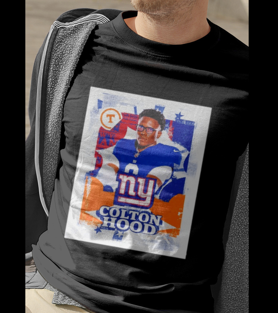 Colton Hood New York Giants 2026 Draft NY Giants Football T-Shirt