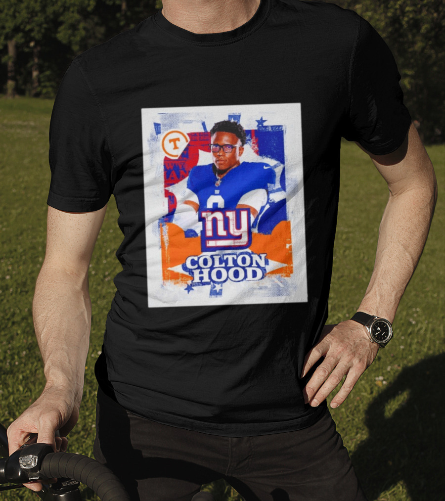 Colton Hood New York Giants 2026 Draft NY Giants Football T-Shirt