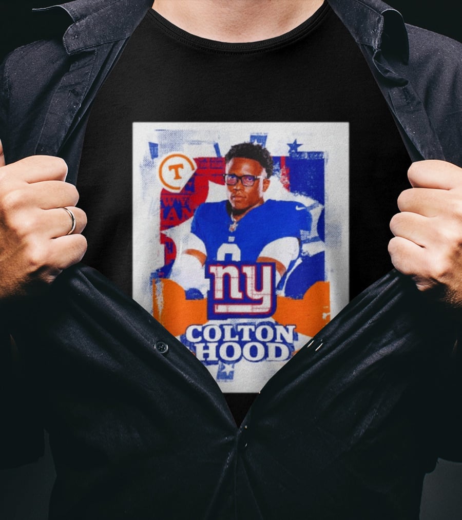 Colton Hood New York Giants 2026 Draft NY Giants Football T-Shirt
