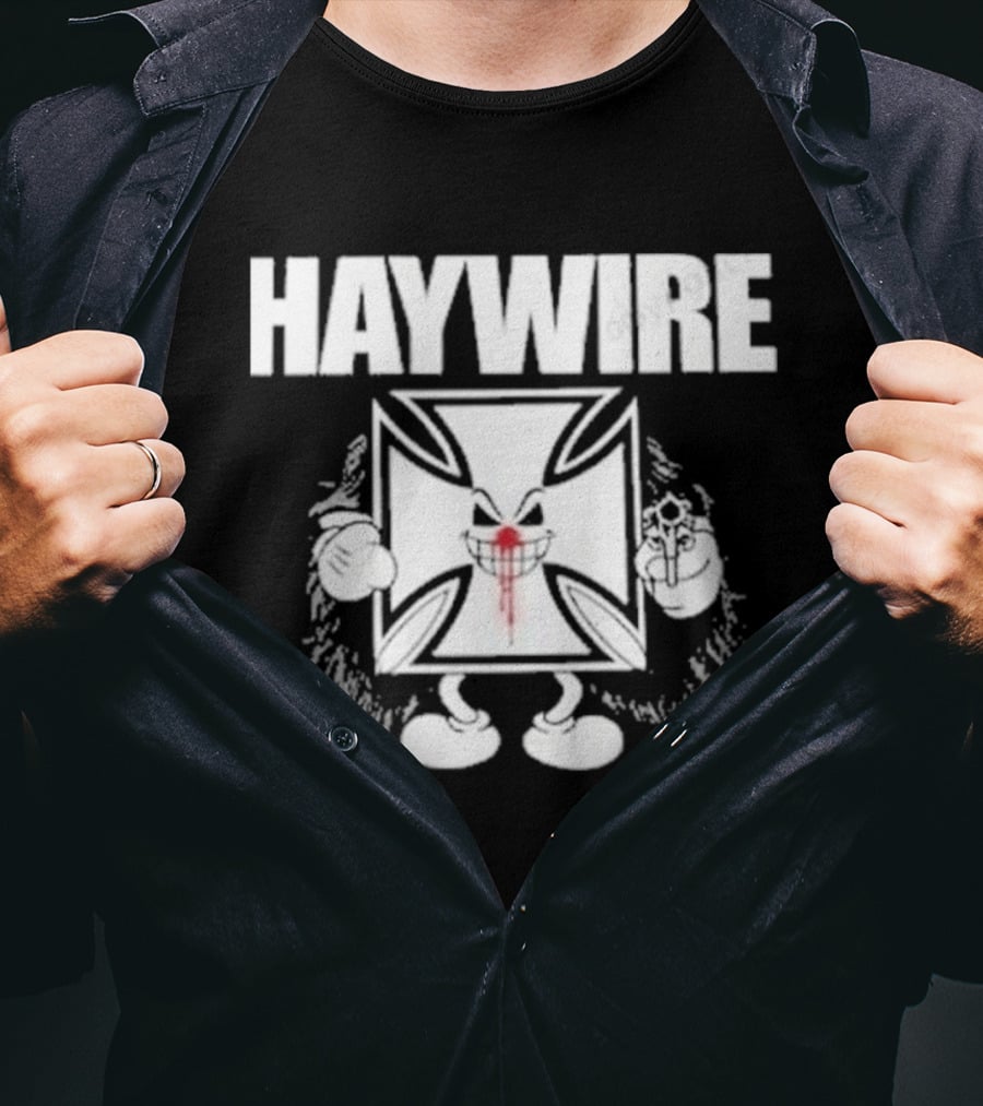 Haywire Andrew WK Manifesting Tour 2026 Collaboration Concept Microwave Salad T-Shirt