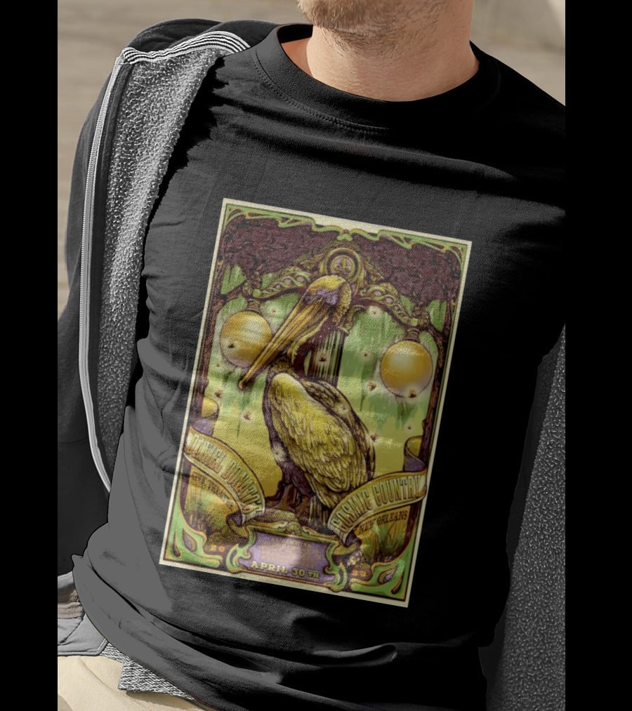 Daniel Donato's Cosmic Country Pelican Civic Theatre April 30 New Orleans 2026 T-Shirt