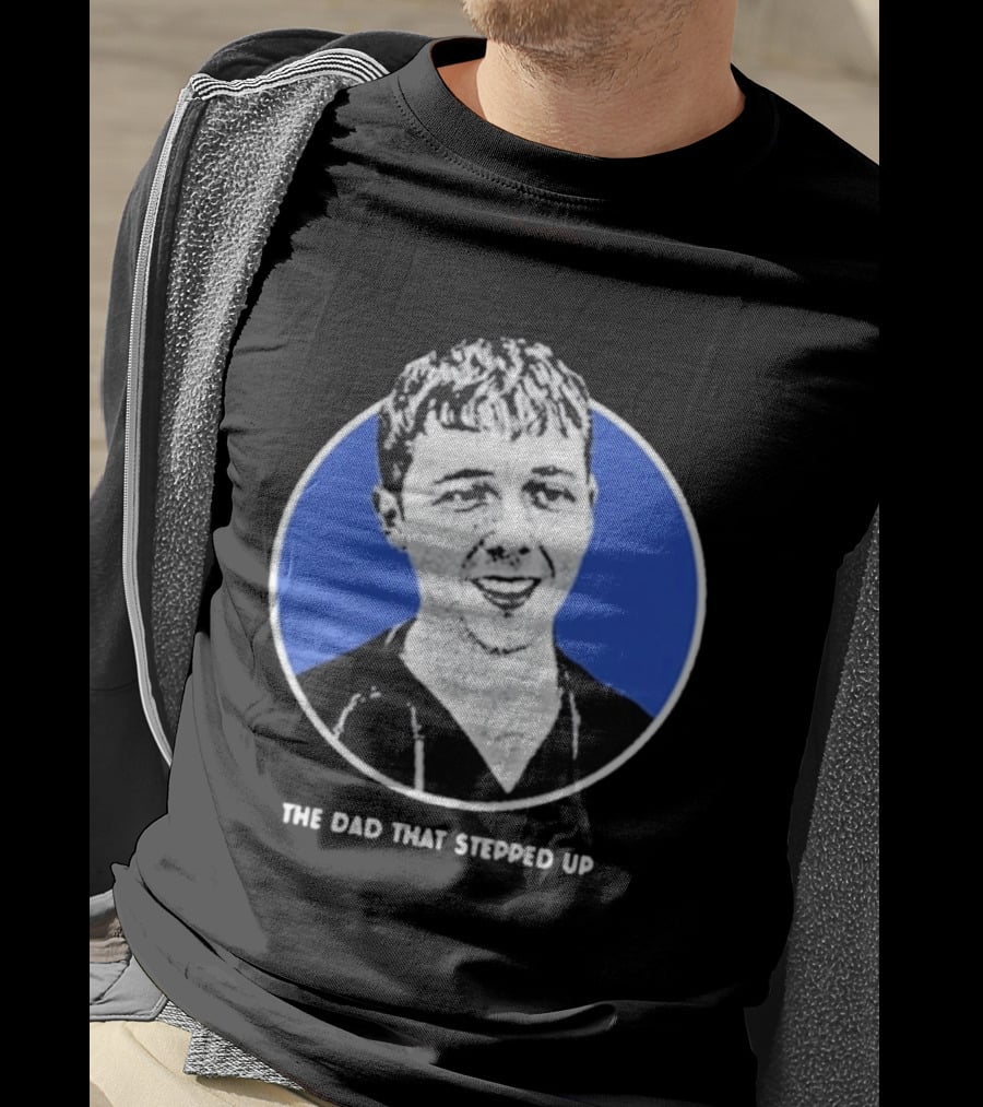 Huckleberry Finn The Dad That Stepped Up Vintage Style Circle T-Shirt