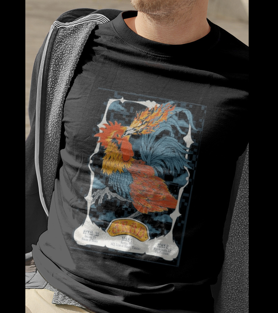 Joe Russo's Almost Dead Rooster Tour April 30 Dallas 2026 House Of Blues T-Shirt