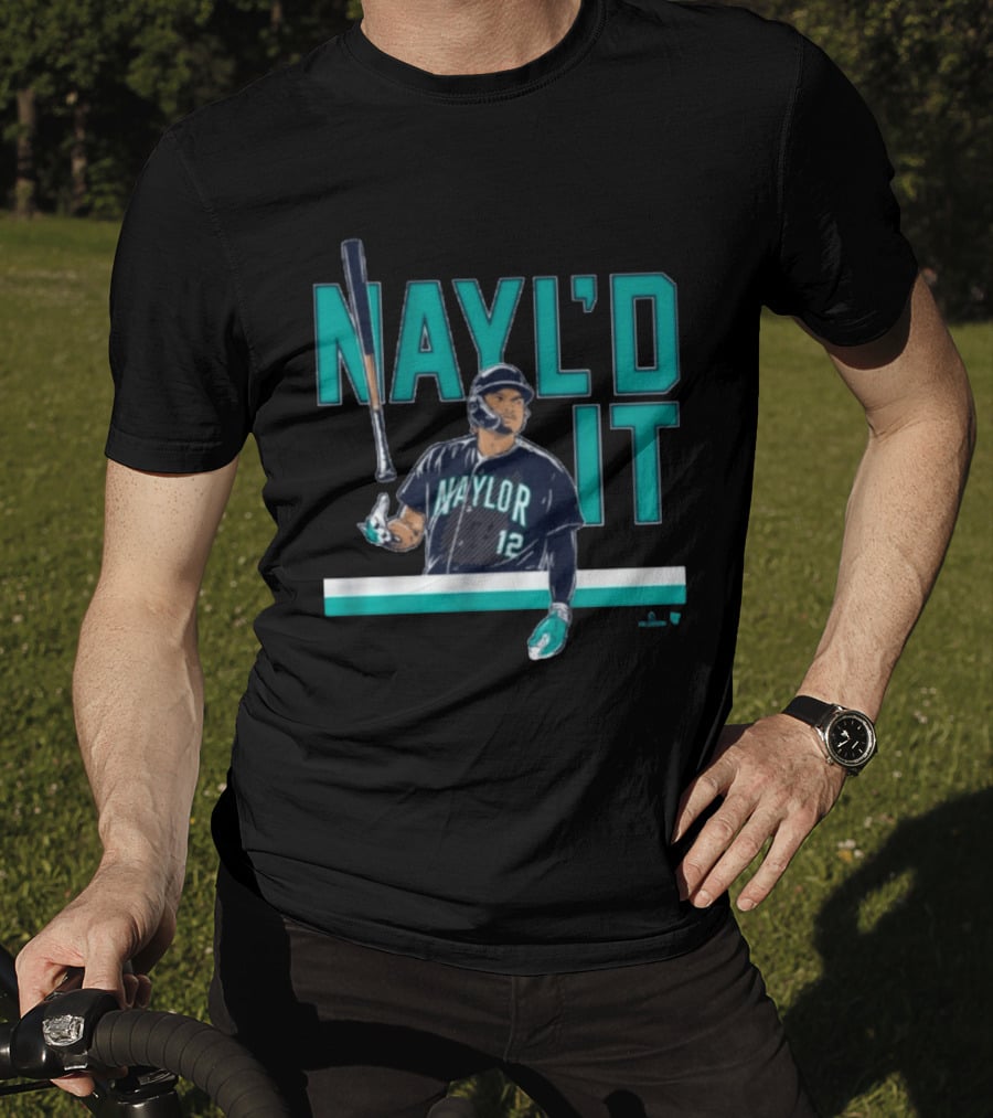 Josh Naylor Nayl'd It Bat Flip Baseball Player Number 12 T-Shirt