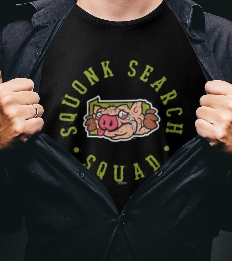 Lehigh Valley IronPigs Squonk Search Squad 2026 Night T-Shirt