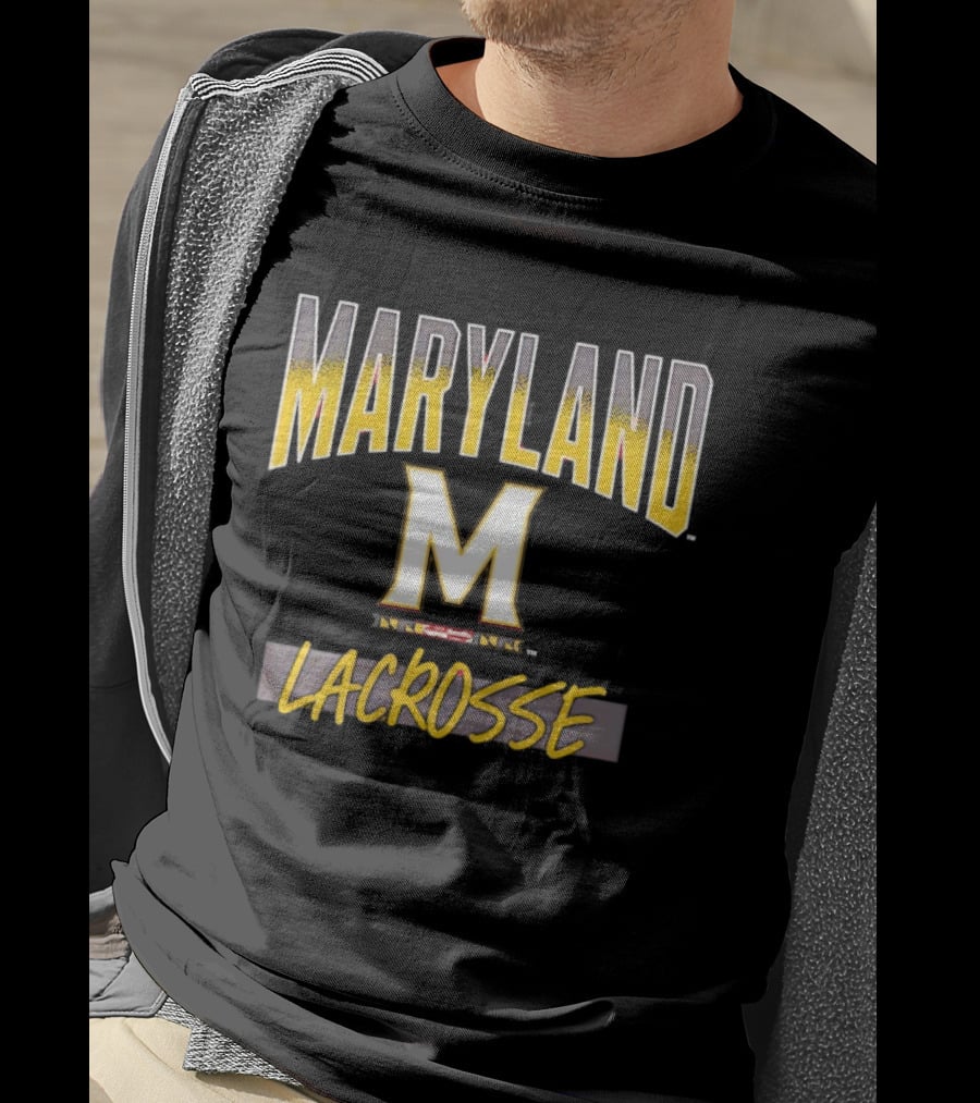 Maryland Lacrosse Terrapins M Logo Hype T-Shirt