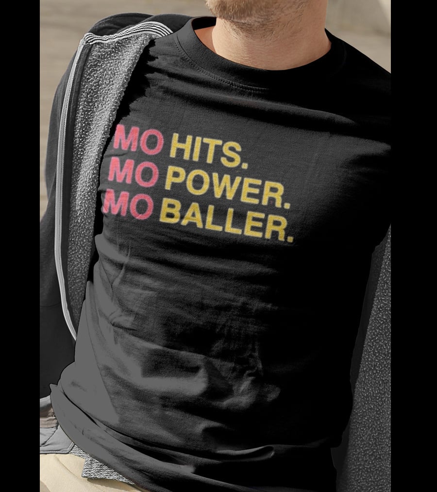 Mo Hits Mo Power Mo Baller Moises Ballesteros Chicago Cubs MLB T-Shirt