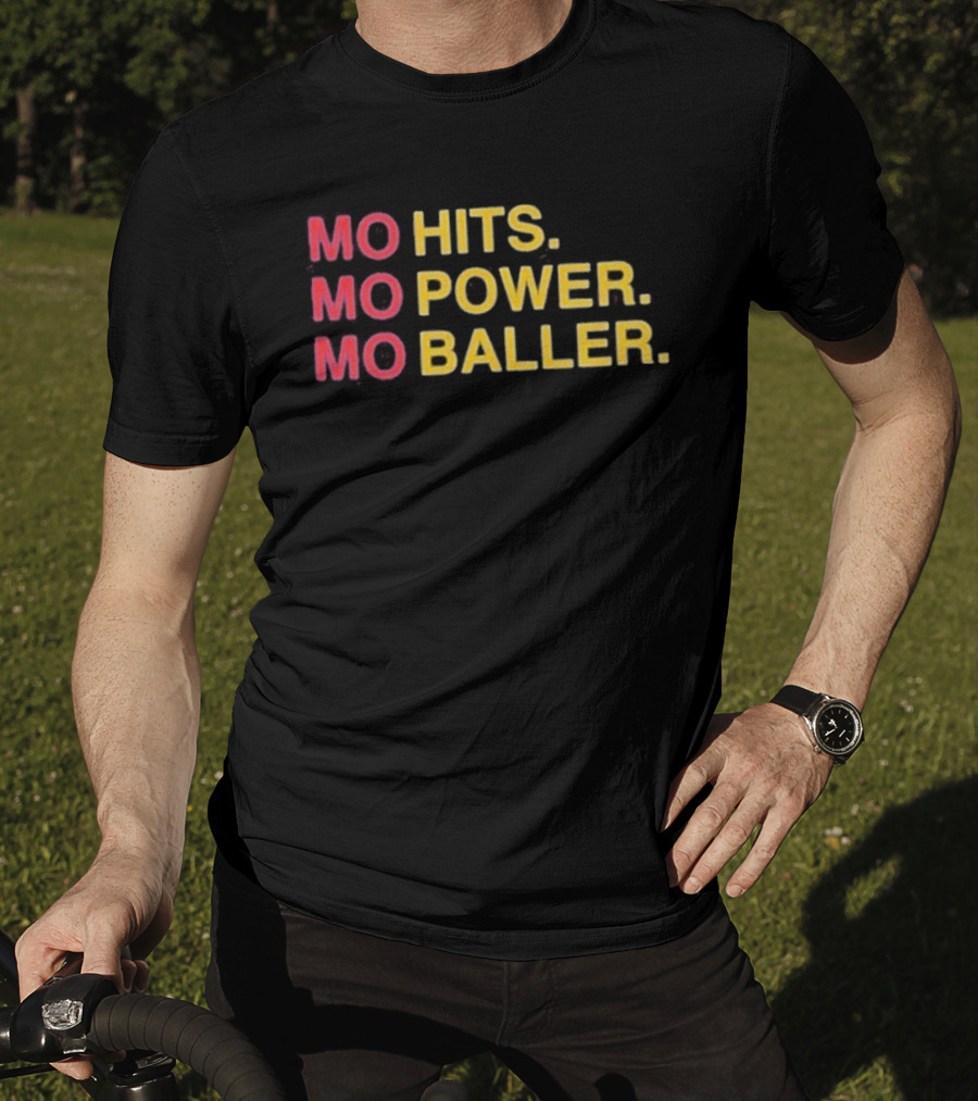 Mo Hits Mo Power Mo Baller Moises Ballesteros Chicago Cubs MLB T-Shirt