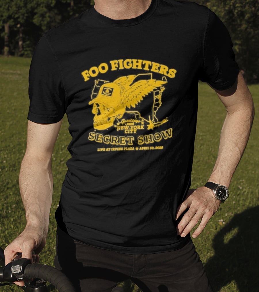 New York City Foo Fighters Secret Show Live At Irving Plaza April 30 2026 T-Shirt