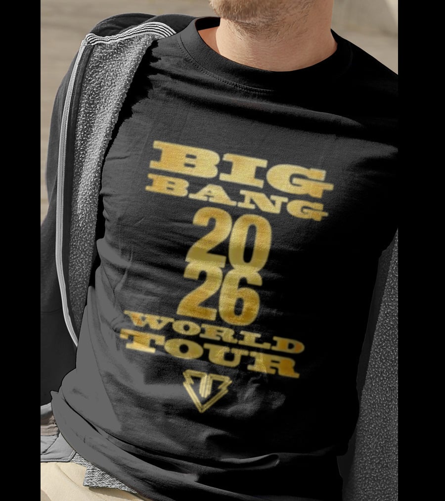 Big Bang 2026 World Tour Anniversary Original 20th T-Shirt